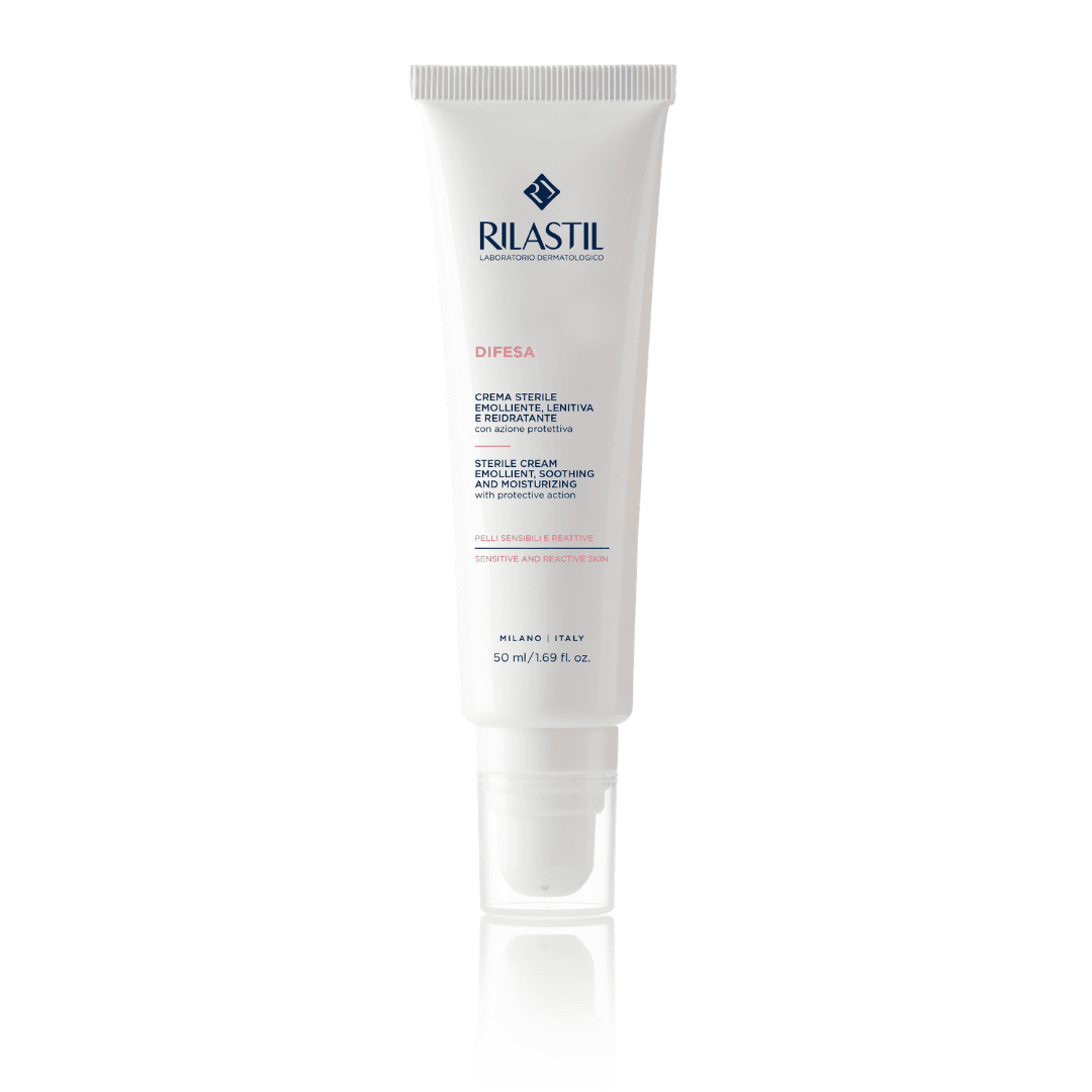 Crema sterila pentru piele sensibila Difesa, 50ml, Rilastil — reducere 25% de la 85,6 lei la 64,2 lei