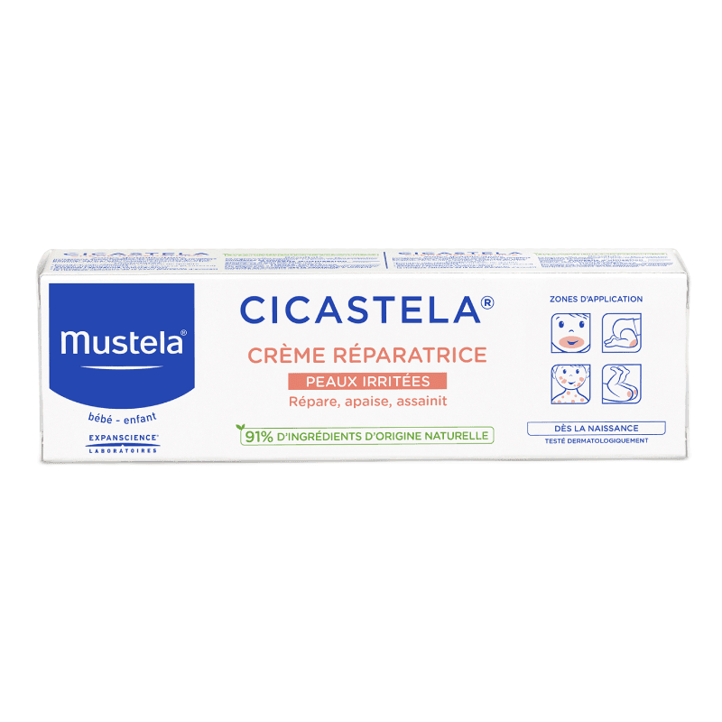Crema reparatoare piele iritata Cicastela, 40 ml, Mustela — reducere 30% de la 48,9 lei la 34,23 lei