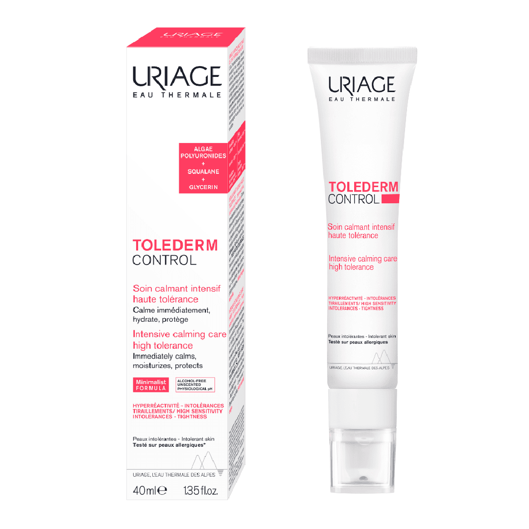 Crema calmanta cu textura bogata Tolederm Control, 40 ml, Uriage — reducere 18% de la 60,4 lei la 49,53 lei