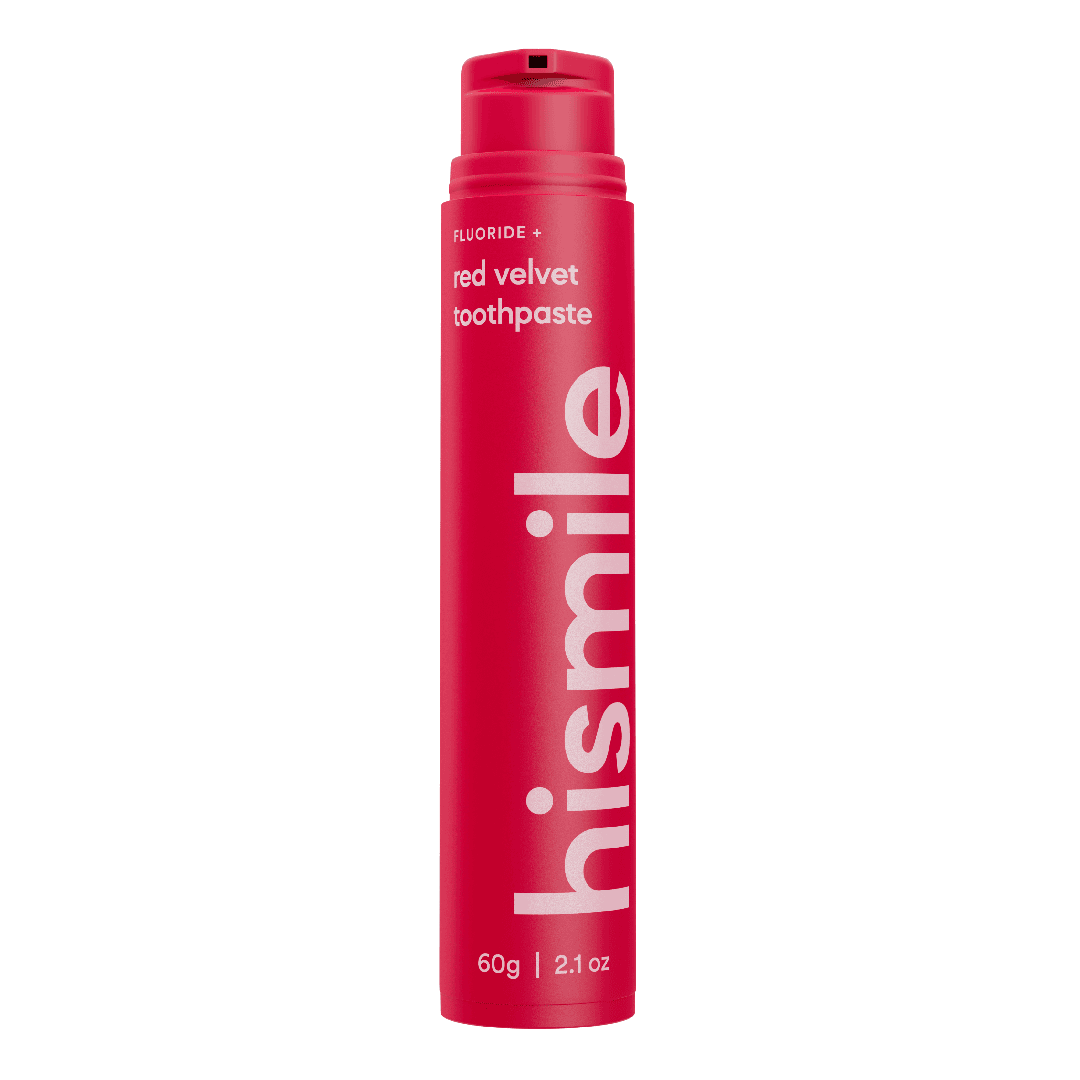 Pasta de dinti Red Velvet, 60 g, Hismile — reducere 25% de la 52,4 lei la 39,3 lei