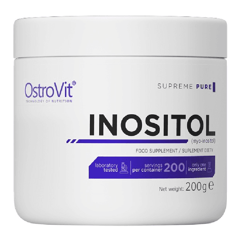 Inositol Natural, 200 g, OstroVit — reducere 20% de la 77,9 lei la 62,32 lei
