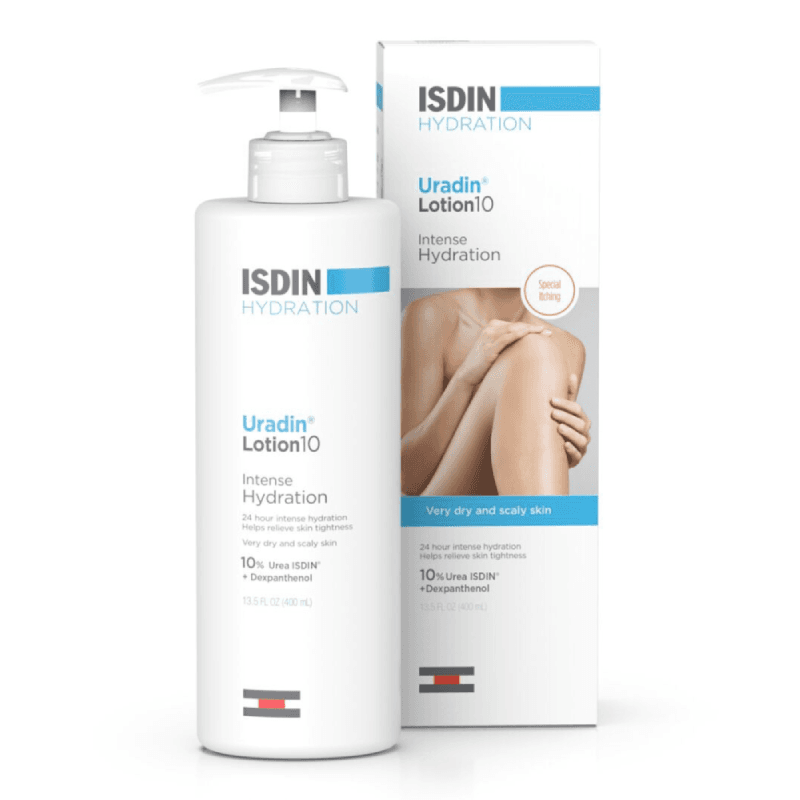 Lotiune de corp hidratanta Ureadin 10, 400 ml, Isdin — reducere 22% de la 101,4 lei la 79,09 lei