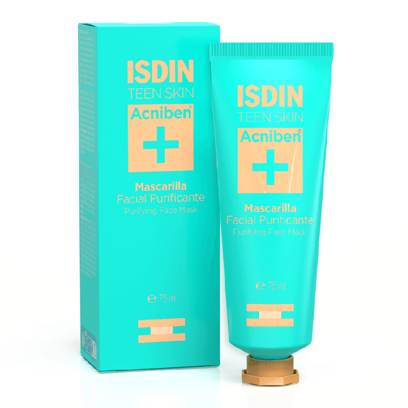 Masca de fata purifianta Acniben, 75 ml, Isdin — reducere 30% de la 71,4 lei la 49,98 lei