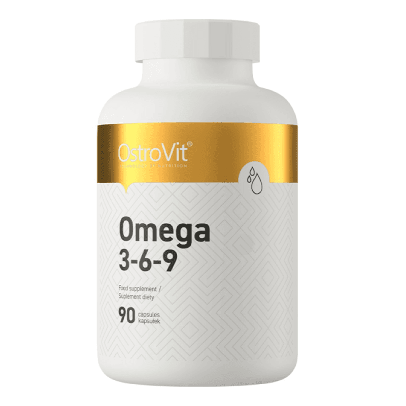 Omega 3-6-9, 90 capsule, OstroVit — reducere 20% de la 37,4 lei la 29,92 lei