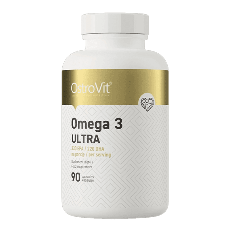 Omega 3 Ultra, 90 capsule, OstroVit — reducere 20% de la 57,9 lei la 46,32 lei