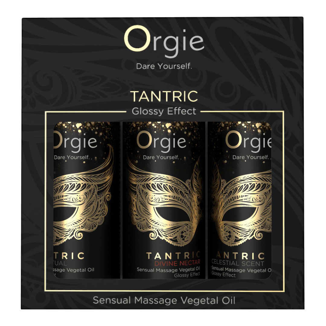 Colectia Mini Size Ulei vegetal pentru masaj senzual Tantric, 3*30ml, Orgie — reducere 15% de la 168,8 lei la 143,48 lei