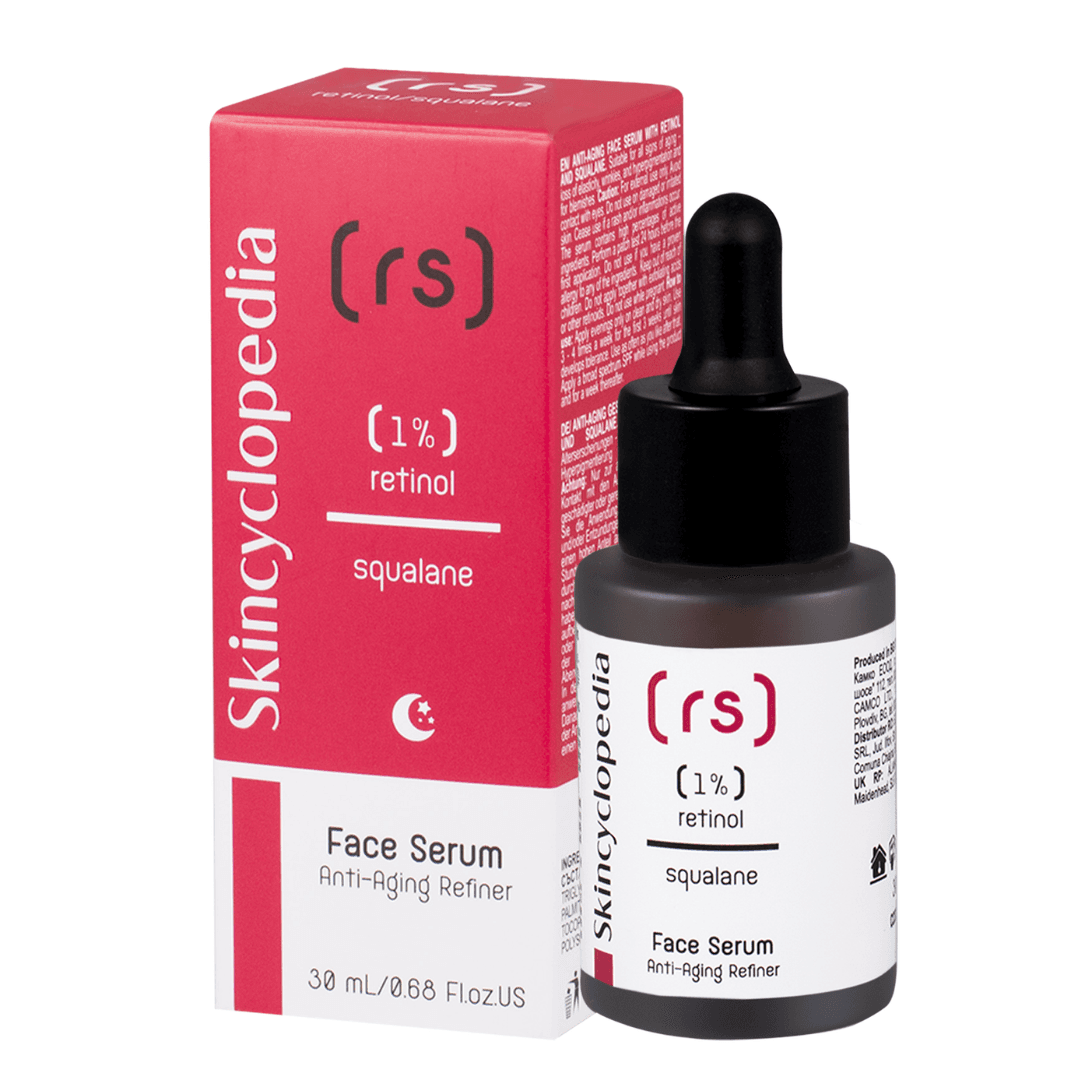 Ser fata antirid cu 0.3% Retinol si Squalane, 30 ml, Skincyclopedia — reducere 25% de la 48,9 lei la 36,68 lei