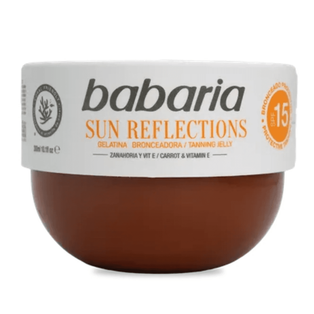 Gel pentru accelerarea bronzului cu SPF15 Sun Reflections, 300 ml, Babaria — reducere 20% de la 76,9 lei la 61,52 lei
